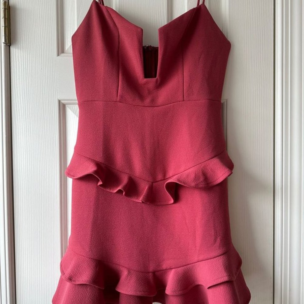 Saints and Secrets Dress; very flattering; beautiful color; excellent condition